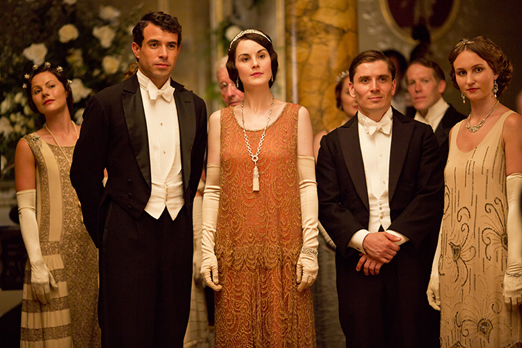 downton abbey ball gowns