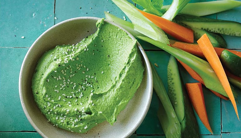 4pm Hunger Pains? Try This Incredibly Edible Edamame Dip