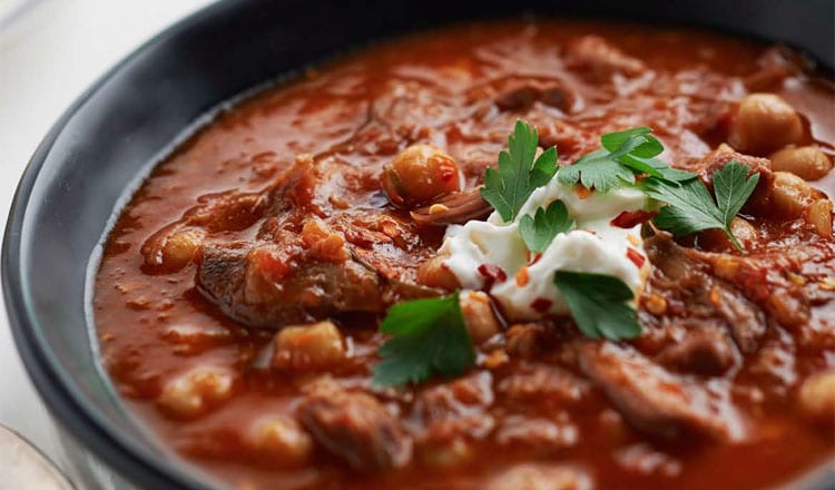 Warm Up With This Spicy Lamb Soup