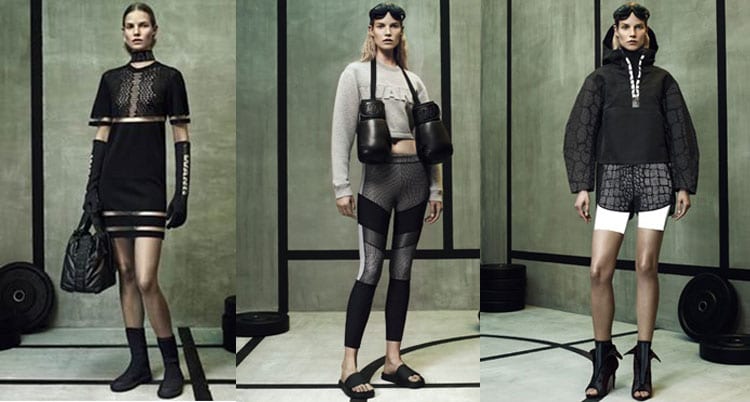 NEW Alexander Wang H&M Reflective Pants Runway Yoga Leggings Grey