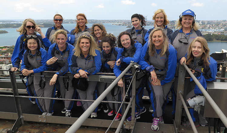 Robyn Foyster Celebrating UN Women's Entrepreneurship Day With A Sydney Harbour Bridge Climb!