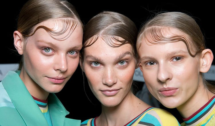 Backstage at New York Fashion Week: The Hair Look for DKNY