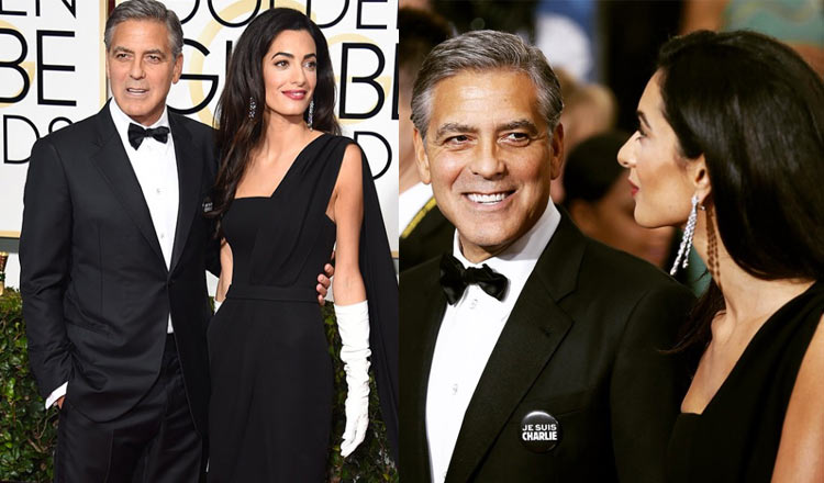 SWOON! George Clooney Melts Hearts & Bolsters Support For #jesuischarlie