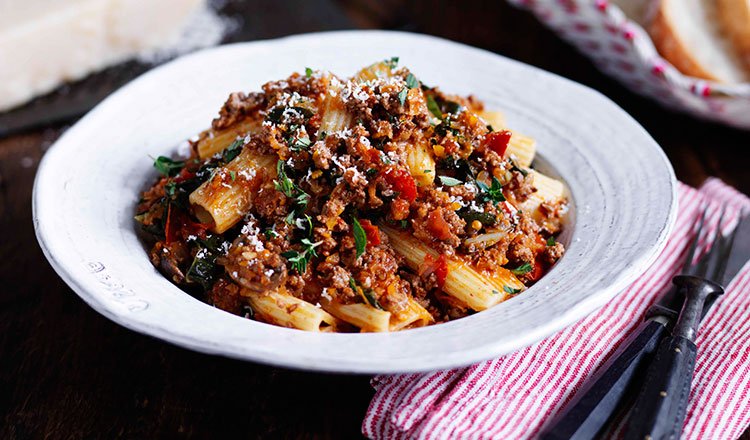 Valentines Day Recipes Beef Ragu Rigatoni 