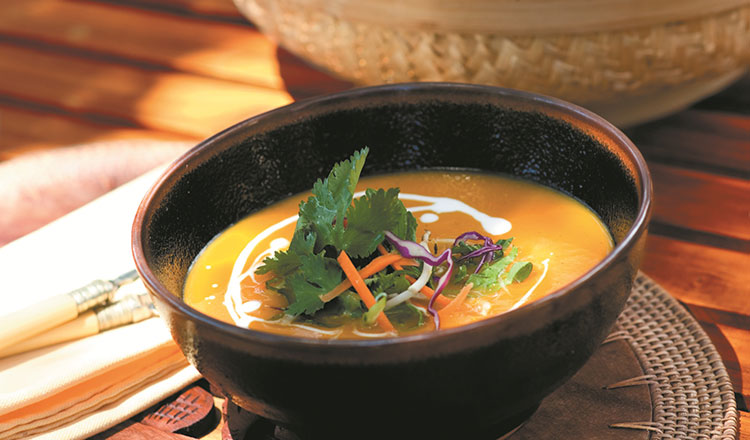 Gwinganna's Asian Style Thai Pumpkin Soup