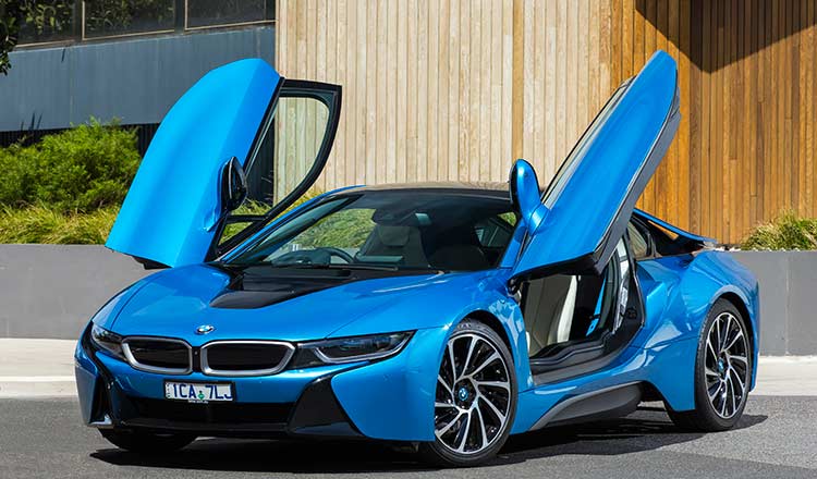 BMW i8 Roadster Bespoke Fitted Luggage by Classic Travelling