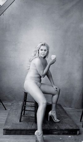 Why Amy Schumer Is The Only Naked Celebrity In Calendar