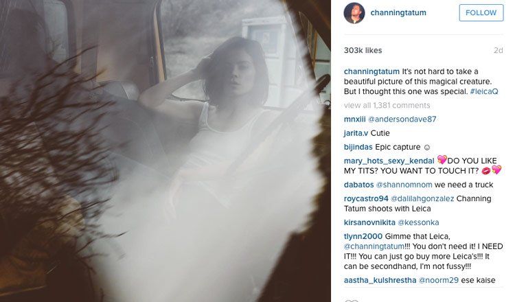 Tatum Channing Tribute To His Wife