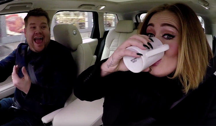 Hilarious! Amazing! Adele Carpool Karaoke