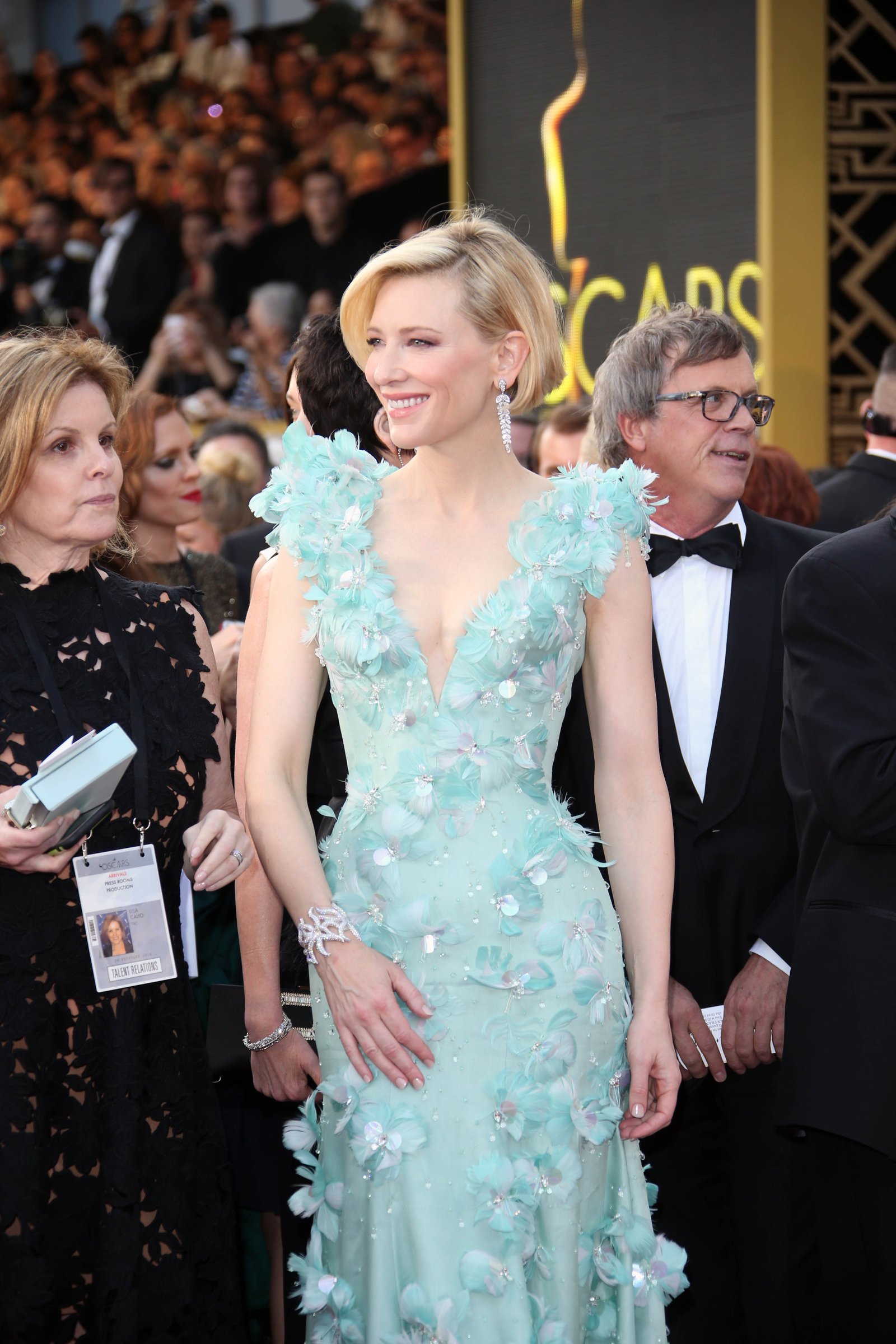 Oscars 2016 red carpet Blanchett