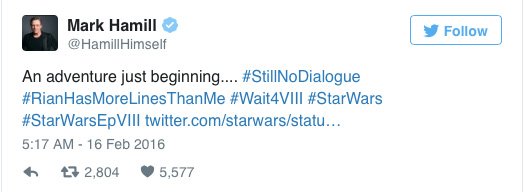 First Look At New Star Wars Movie