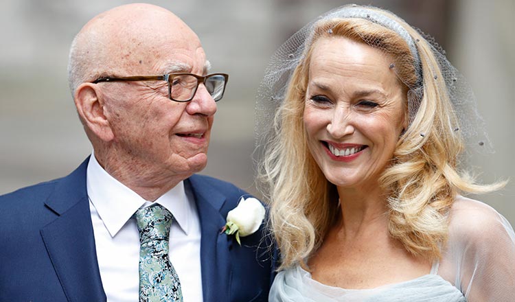 Jerry Hall And Rupert Murdoch’s Super-Yacht Honeymoon
