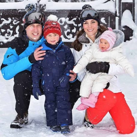 Prince George And Princess Charlotte's First Skiing Holiday12