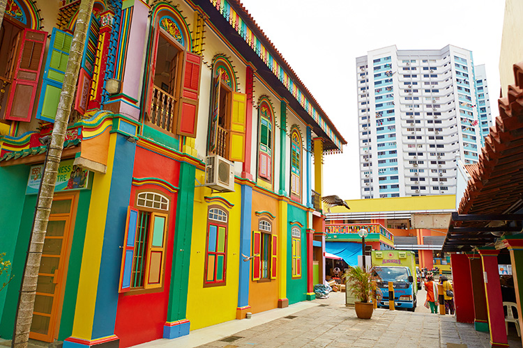 Singapore's Little India is a kaleidoscope of colour