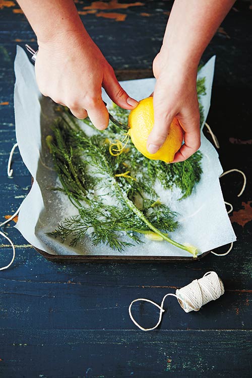 Make Gravlax At Home With This Step-to-step Guide lemon and dill