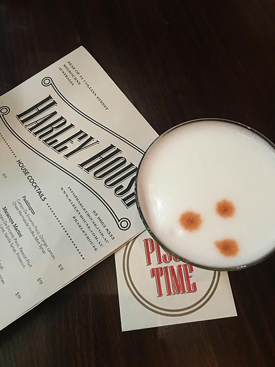 Melbourne In 24hrs: The Ultimate Hit List pisco sour