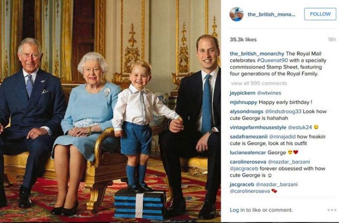 Queen Celebrates 90th With Family Pics And Choir3
