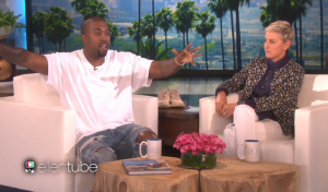 Kanye West Surprises Ellen With His Most Epic Rant Ever