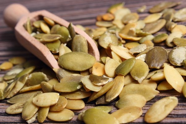 pumpkin seeds shiny hair