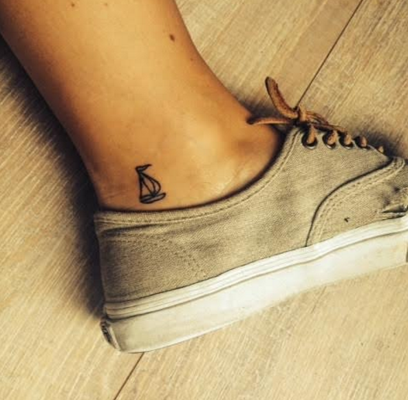 simple sailboat tattoo - Google Search | Sailboat tattoo, Boat tattoo,  Tattoos