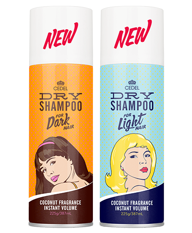 cedel dry shampoos