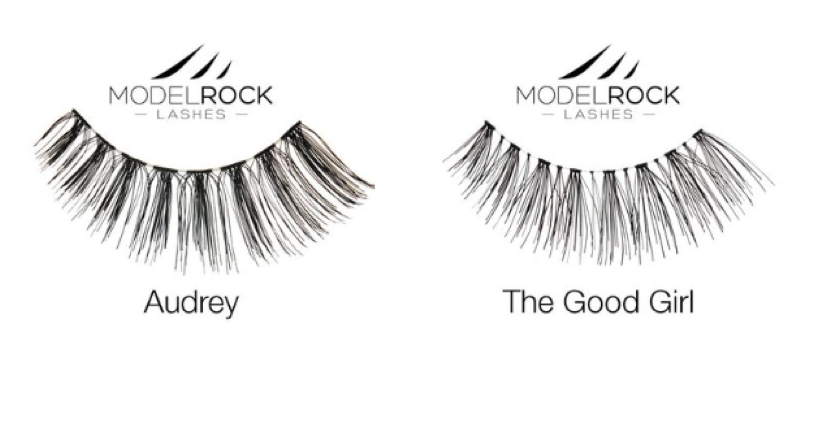 Model Rock Lashes (Feline to Fierce) The Audrey and The Good Girl - RRP $11.95