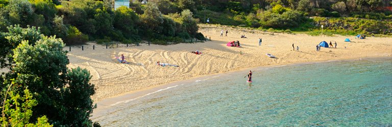 SUP at the beautiful and quite Malabar beach