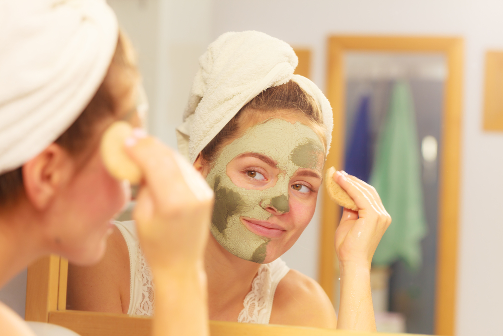 Try Hibou Yellow Mineral Clay Mask for a deep cleanse for your at home spa
