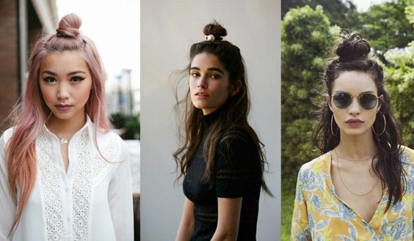 The Half Bun: The Hottest Hair Trend Right Now
