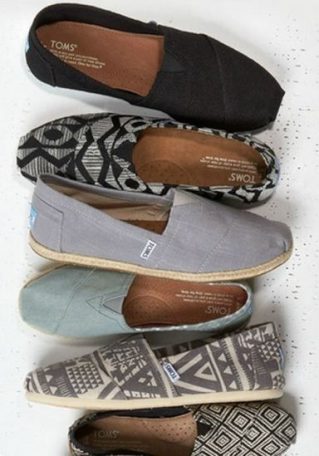 TOMs shoes - one for one