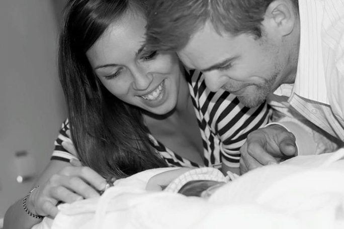 Parents Nicole and Christian are overwhelmed with support