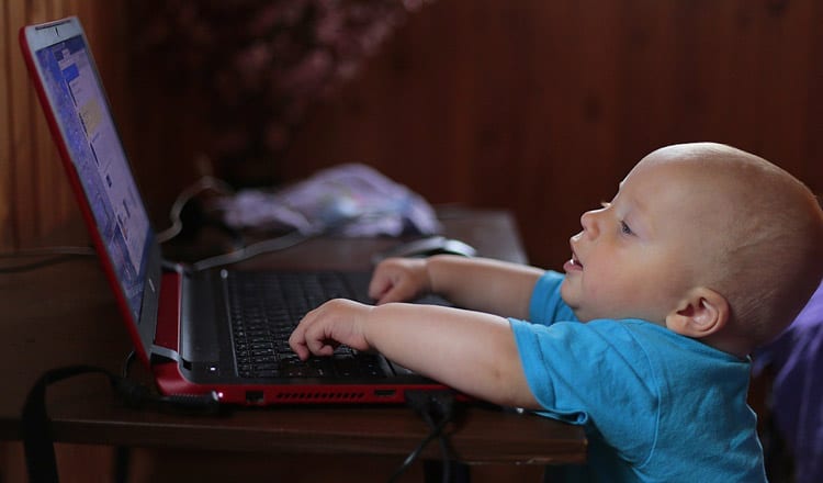 children are addicted to computers