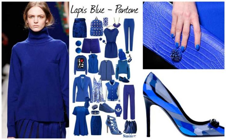 fashion colour lapis blue