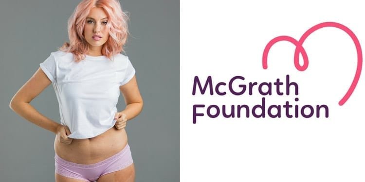 bare your derriere for breast cancer care