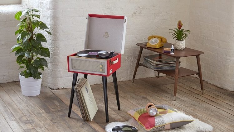 retro and vinyl