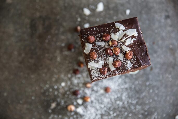 Vegan And Gluten Free No-Bake Hazelnut Brownies Recipe