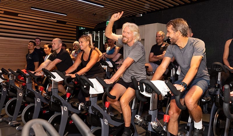 Richard branson New Global Fitness Direction Launches Through Virgin Active Australia