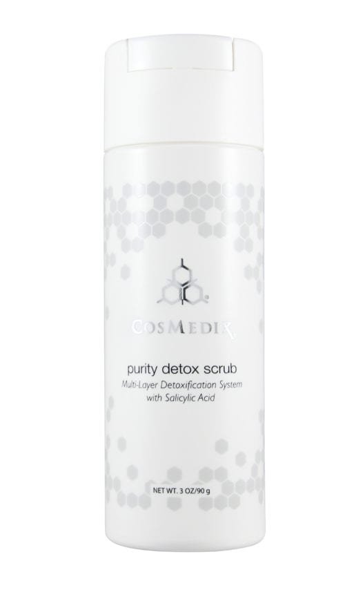 Exfoliate post-summer skin with Cosmedix Purity Detox.