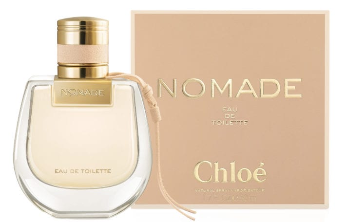 Chloe's Nomade, a sultry bohemian fragrance for adventurers.