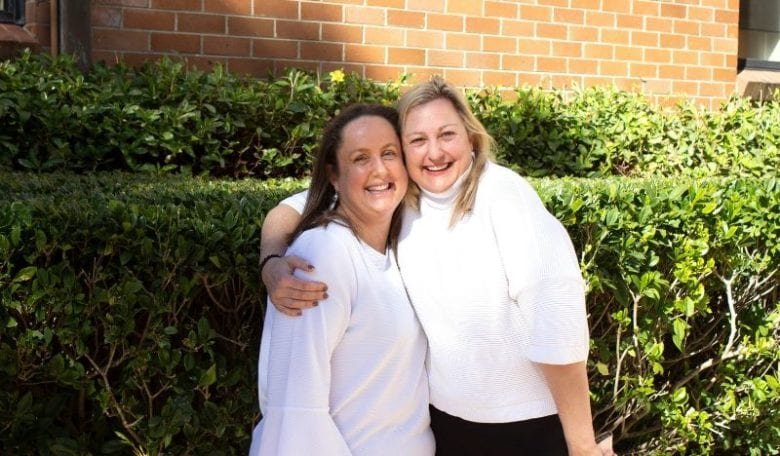 Lucy Ricardo and Robyn Foyster