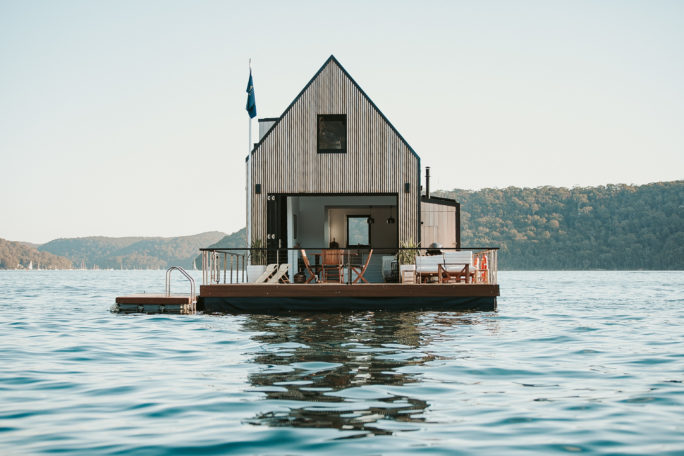 Floating, house, sustainable