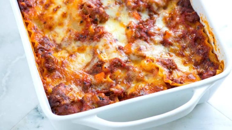 beef lasagna, libby trickett