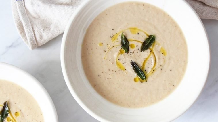 soup, cauliflower