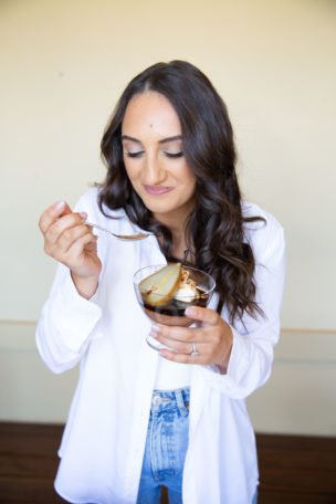 Chocolate mousse, Larissa Takchi