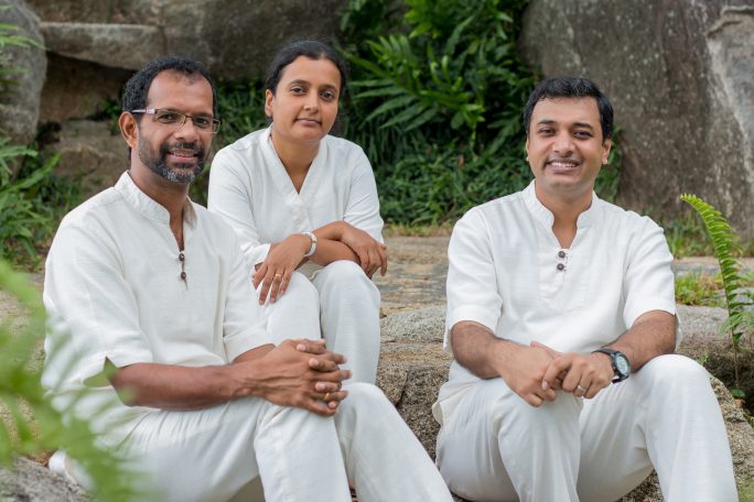 Rajesh, Smitha and Sujay - Kamalaya's spiritual life coaches
