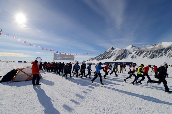 Antarctica, marathon 