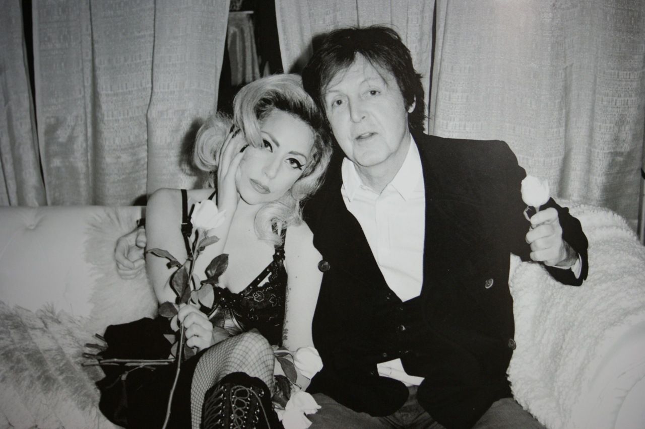 lady gaga, Paul McCartney