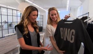 Anine Bing and Renee Bargh