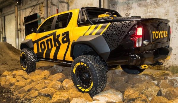 The Tonka HiLux concept is the new toy from Toyota unveiled at the Australian Technology Park