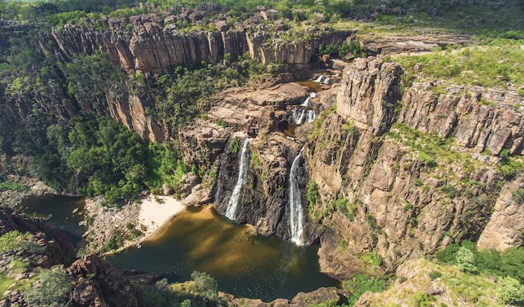 Enjoy the Twin Falls in Kakadu National Park